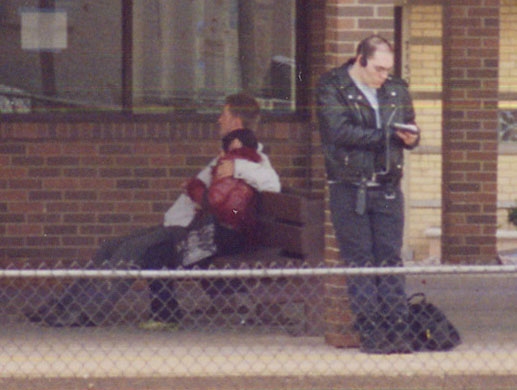 Platform Constellation (Harlem Ave: Sept. 22-26, 2003; 7:51-8:15 AM) Matt Irie Platform Constellation (Harlem Ave: Sept. 22-26, 2003; 7:51-8:15 AM) performance with photo documentation