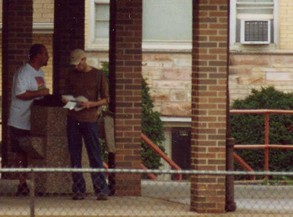 Platform Constellation (Harlem Ave: Sept. 22-26, 2003; 7:51-8:15 AM) Matt Irie Platform Constellation (Harlem Ave: Sept. 22-26, 2003; 7:51-8:15 AM) performance with photo documentation