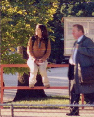 Platform Constellation (Harlem Ave: Sept. 22-26, 2003; 7:51-8:15 AM) Matt Irie Platform Constellation (Harlem Ave: Sept. 22-26, 2003; 7:51-8:15 AM) performance with photo documentation