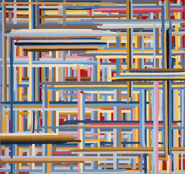 Digitalia Matt Irie Paintings Acrylic Latex on Panel