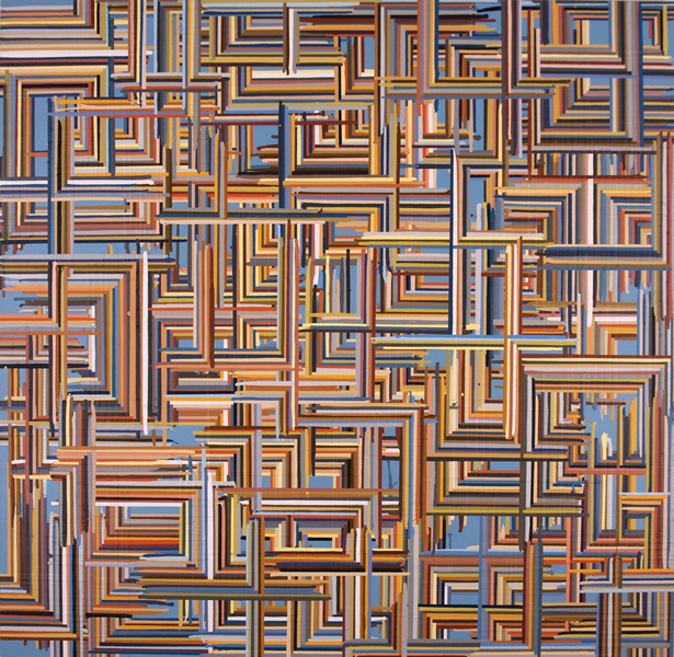 Department Compartments Matt Irie Paintings Acrylic Latex on Panel