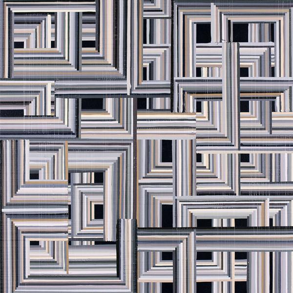 Hotess Matt Irie Paintings Acrylic Latex on Panel