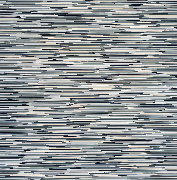 Creamy Beams Matt Irie Paintings Acrylic Latex on Panel