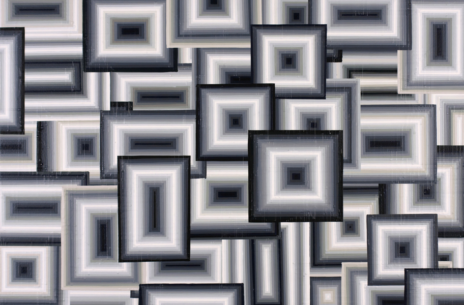 Domestic Light Years Matt Irie Paintings Acrylic Latex on Panel