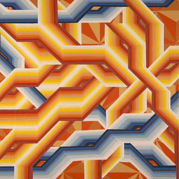 Divison Revision Matt Irie Paintings Acrylic Latex on Panel