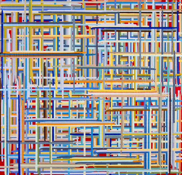 Hot Frost Matt Irie Paintings Acrylic Latex on Panel
