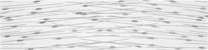 Arrows in Flight (Arrows Intersecting) arrows India ink on gessoed board