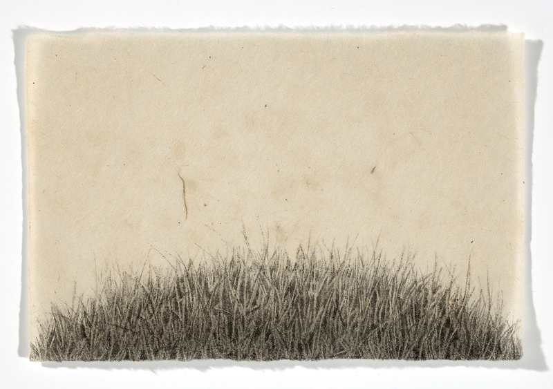 Hill/Hole (hill #1) hill and hole India ink on Nepal paper