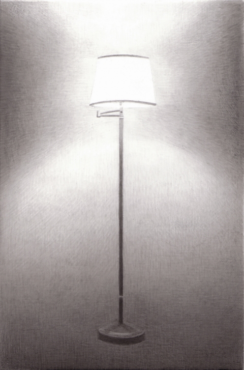 Floor Lamp archives India ink on gessoed board