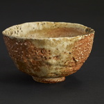  Chawan Stoneware, shino glaze, natural ash glaze