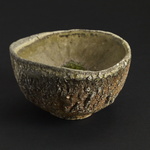  Chawan Stoneware, ash glaze, natural ash glaze