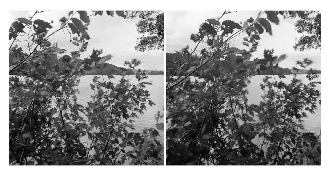 Lewiston Boat Launch, Androscoggin River (ME) Michael Kolster Stereo Pairs archival pigment print