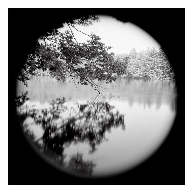 Durham Boat Launch (fr10) Michael Kolster Tondos archival pigment print