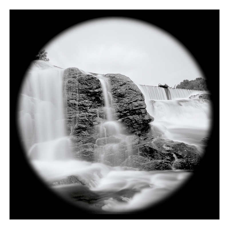 Livermore Falls (2/fr7) Michael Kolster Tondos archival pigment print