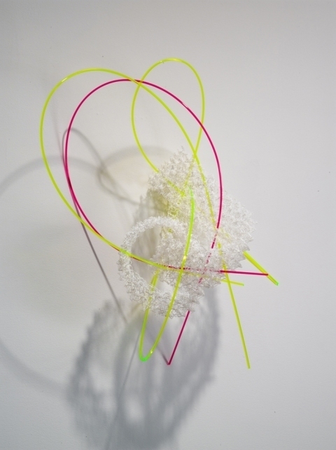 Folie: Green & Pink 2010 Nylon Plastic, Acrylic