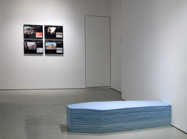 Installation View Susan Berko Conde Gallery/EM Berko Archive 2010 Lamda C prints, Foam