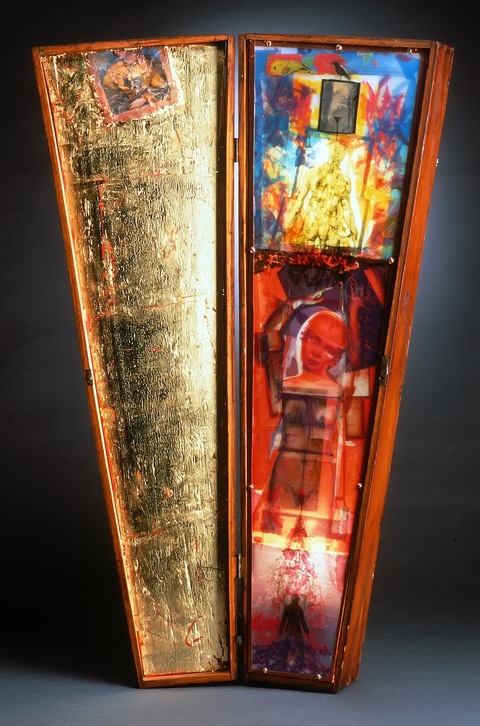 MARYJEAN  VIANO  CROWE LIGHT BOXES: Altar Ego 