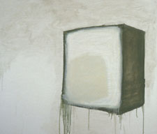 MOLLY RAUSCH Objects Oil on plywood