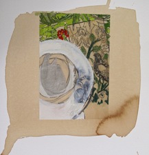 Nancy Ferro Works on Paper Mixed media: stain, pencil, beeswax