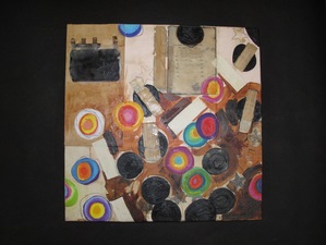 Nancy Ferro Works on wood and canvas Papers, book covers, graphite, c. pencil, acrylic, and beeswax on canvas and wood