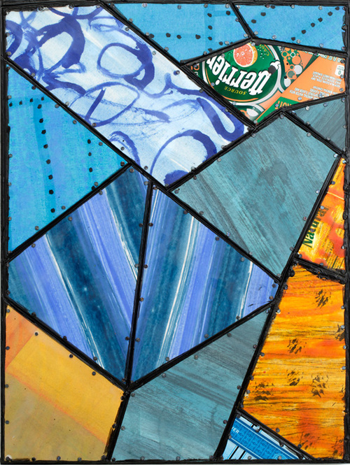 Slowdown Paintings: Syncopated Series Mixed media on panel