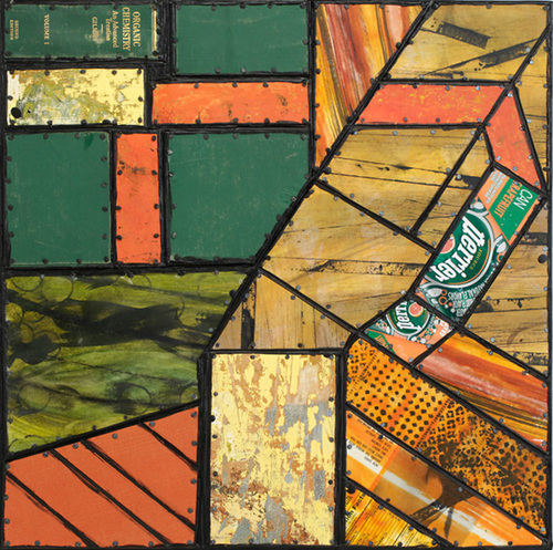 Gangway Paintings: Syncopated Series Mixed media on panel