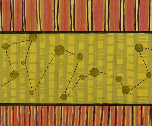 Bounce Paintings on Paper Acrylic on ricepaper
