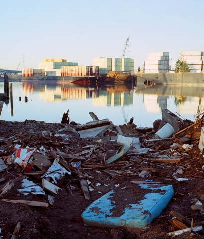Blue Mattress On the Duwamish