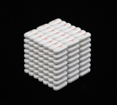 Nathaniel Price Suicide Cube I Tylenol tablets, glue