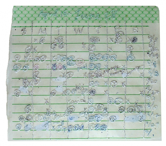 Monochromatic Fragment No. 9 Nicola Ginzel THREAD Monochromatic Fragments journal paper, thread