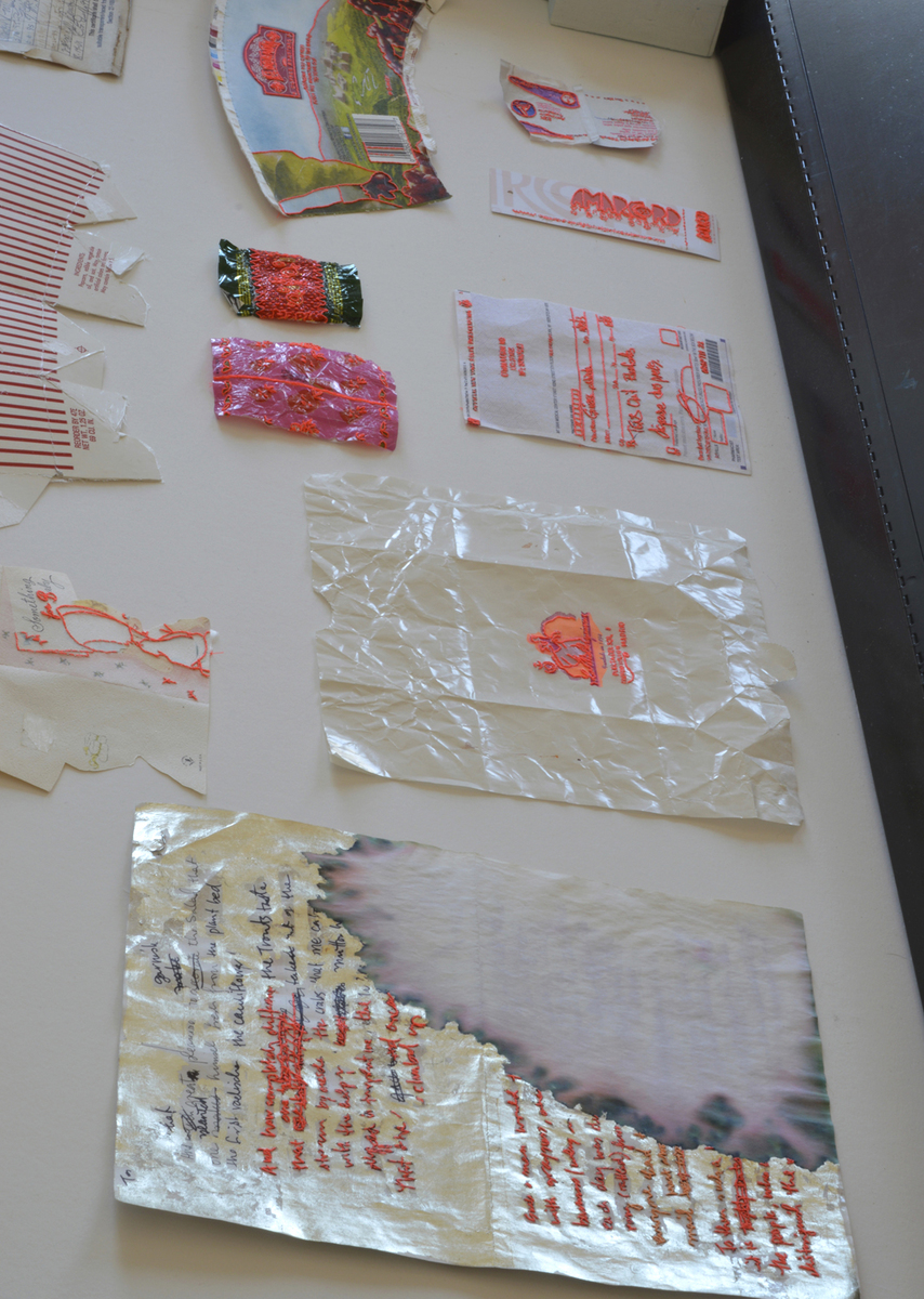 Nicola Ginzel THREAD Fluorescent Fragments - 2014 - continued Nicola Ginzel THREAD Fluorescent Fragments - 2014 - continued