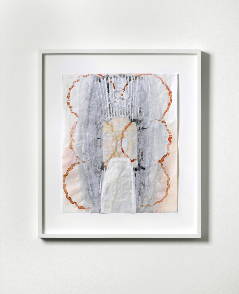 Moroccan Soap Box Series: Six Doilie Frottage Nicola Ginzel Selected FLATWORK Installations Layered graphite and oil pastel frottage with coffee and ink on marker paper