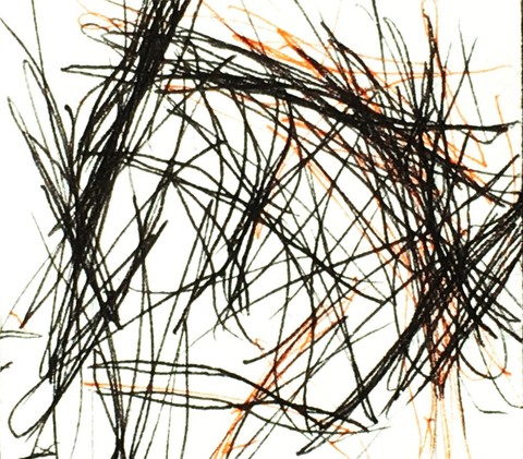 Timed Responses (Branches) No. 4; 2 Minutes 36 Seconds Timed Responses. (Branches). 2015. Ink on Paper