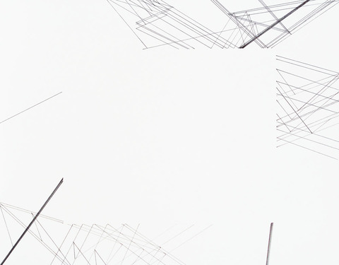 Time Lines (Margins) No. 4 Time Lines. (Anchors). 2015- 17. Ink on paper