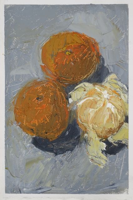 Untitled Paintings Oil on paper