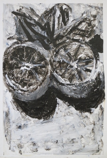 Untitled Paintings Oil on paper