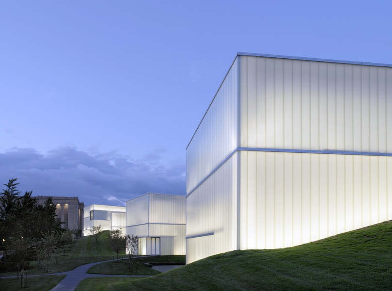 Nelson Atkins Museum of Art Bloch Building O'Neill McVoy Architects Chris McVoy with Steven Holl Architects