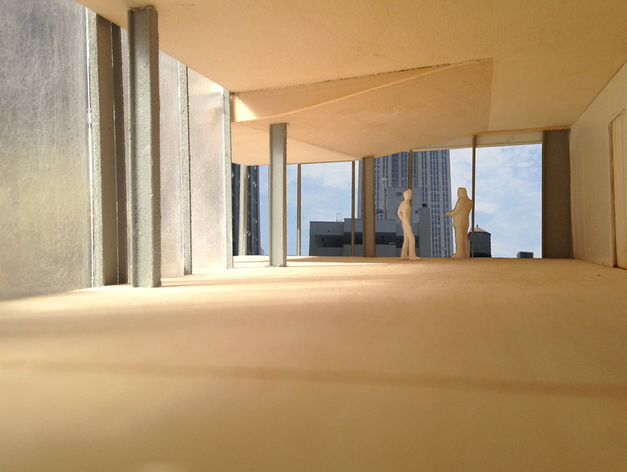 Interior view to Empire State Building O'Neill McVoy Architects Midtown Loft Building
