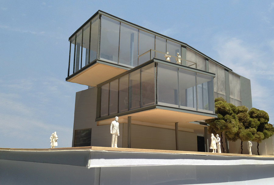 Penthouse O'Neill McVoy Architects Midtown Loft Building