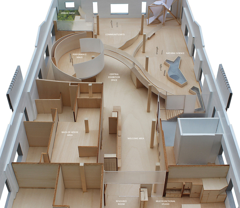 Model Photo O'Neill McVoy Architects Bronx Children's Museum