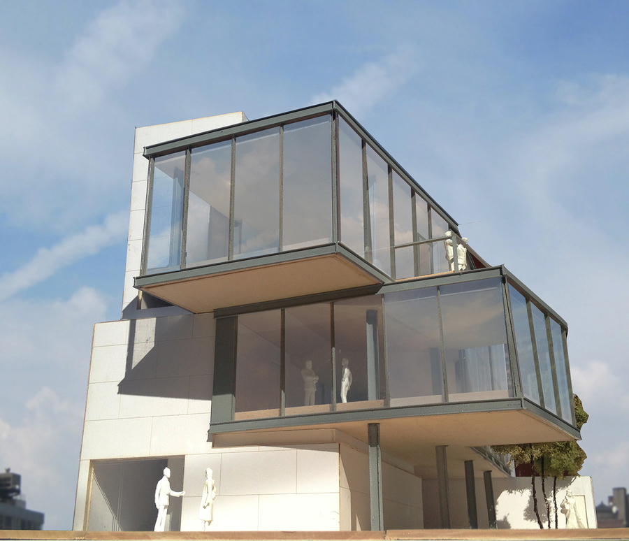 Penthouse O'Neill McVoy Architects Midtown Loft Building