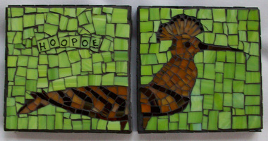 Patricia Rockwood Mosaics: Panels Stained glass on board