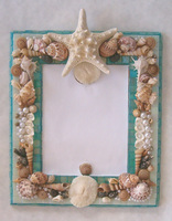 Patricia Rockwood Mosaics: Panels Mirror, shells, glass tile