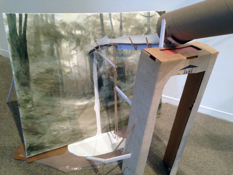 Structure for Ruining Paintings Patte Loper Painting and Sculpture
