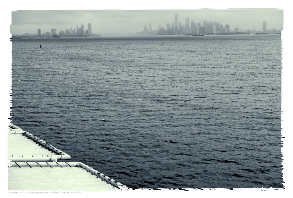 Approaching the Metropolis Fragments from a Voyage