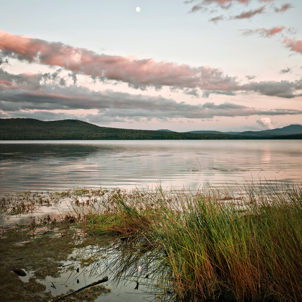Pointing at the Moon PETER SZAWLOWSKI Umbagog Digital photograph