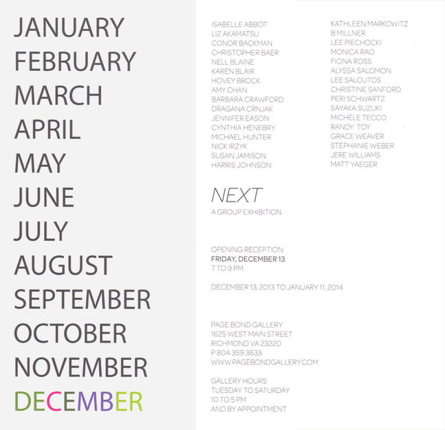 NEXT R A N D Y T O Y News December 13, 2013 - January 11, 2014