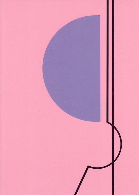 RICHARD CALDICOTT  Ballpoint pen and inkjet on paper