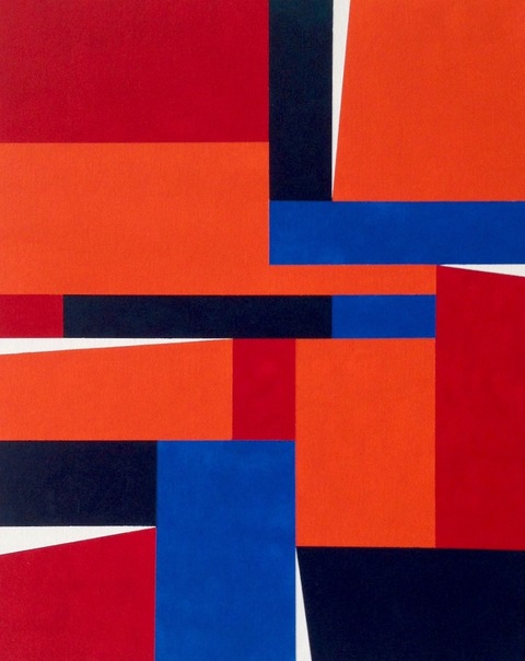 RICHARD CALDICOTT  Acrylic on canvas