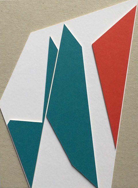 RICHARD CALDICOTT  Collage